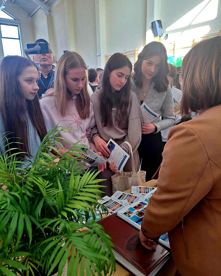 Nasze liceum na Szkolnej Giełdzie Edukacyjnej w Łukowicy!