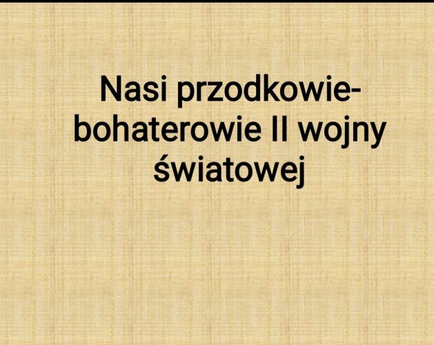 80 rocznica zakończenia II wojny światowej