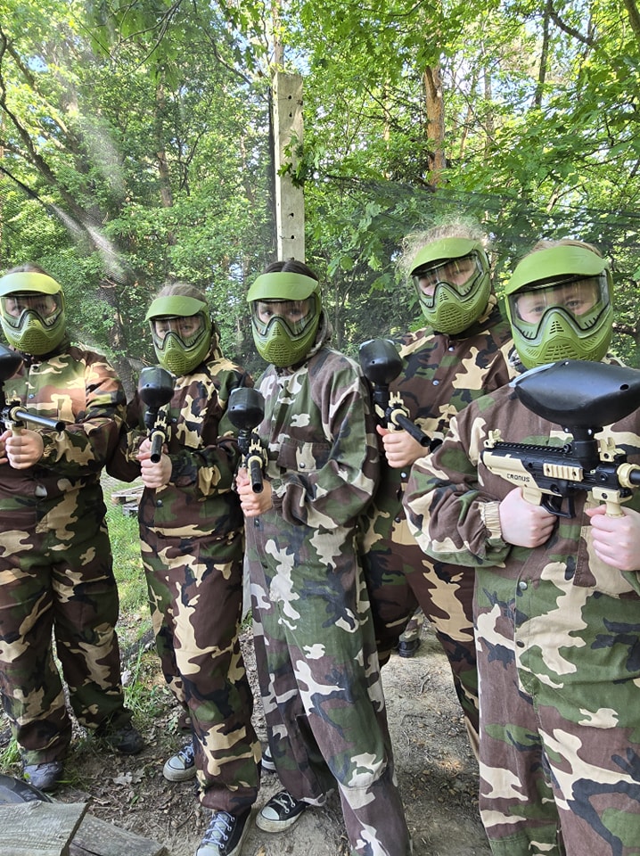 Serce za serce – wolontariusze na paintballu