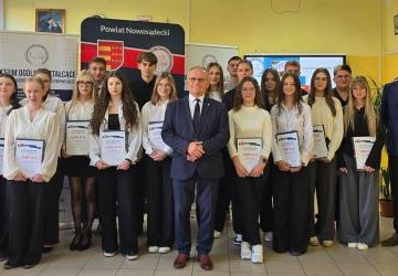 Uroczyste wręczenie Stypendiów Starosty Nowosądeckiego