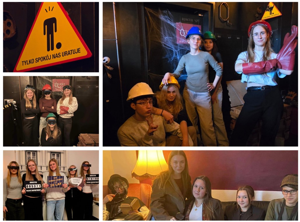 Integracja na całego! Klasa 3A w Quest Cage Escape Room w Katowicach