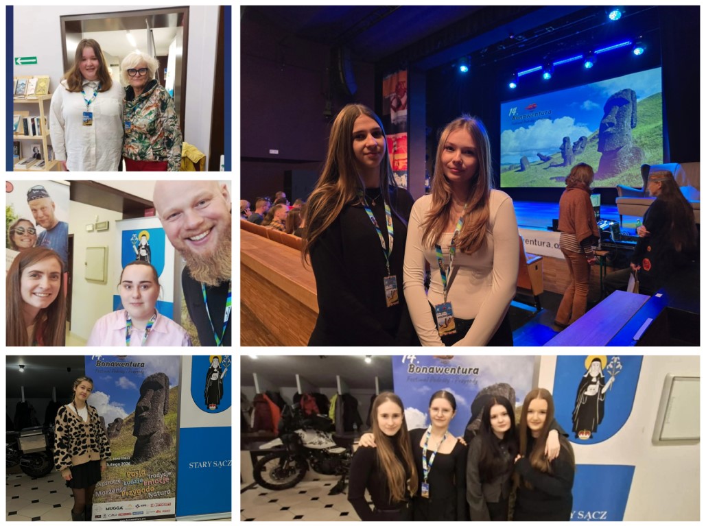 Wolontariusze naszego liceum na 14. Festiwalu Podróży i Przygody „Bonawentura”