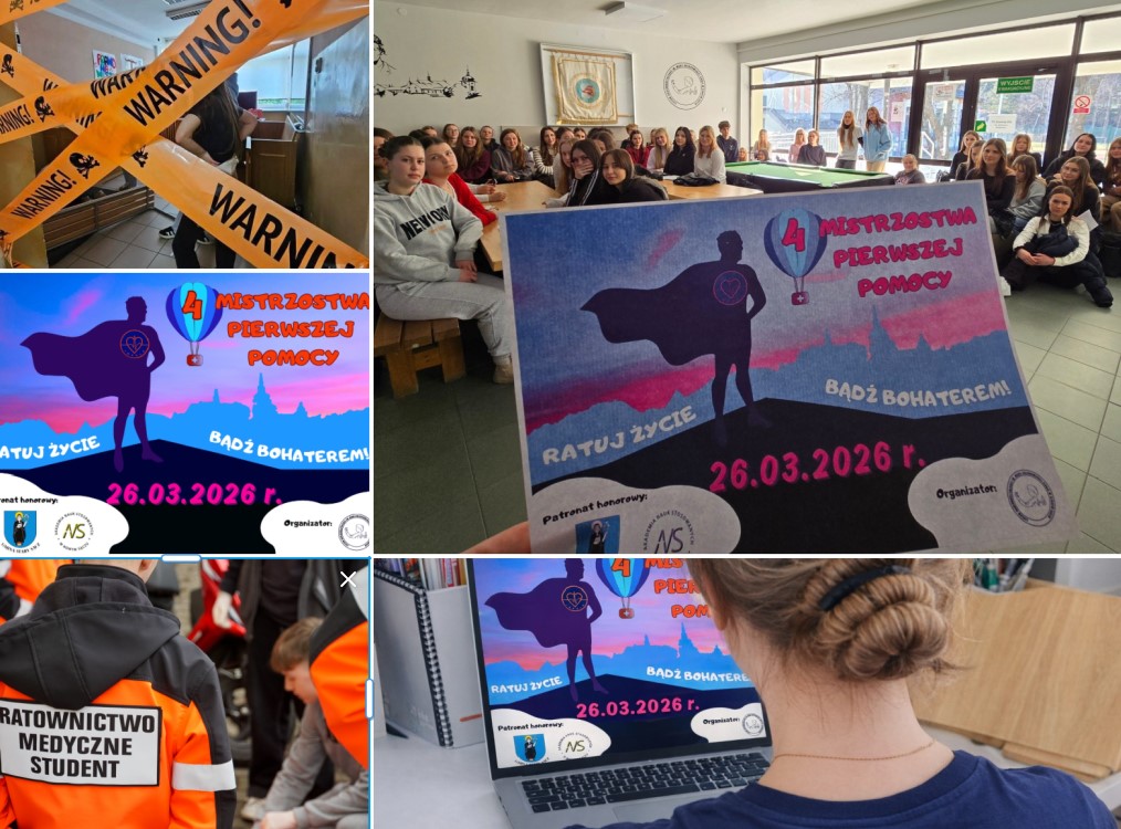 Młodzi ratują życie. IV Mistrzostwa Pierwszej Pomocy już 26 marca w Starym Sączu