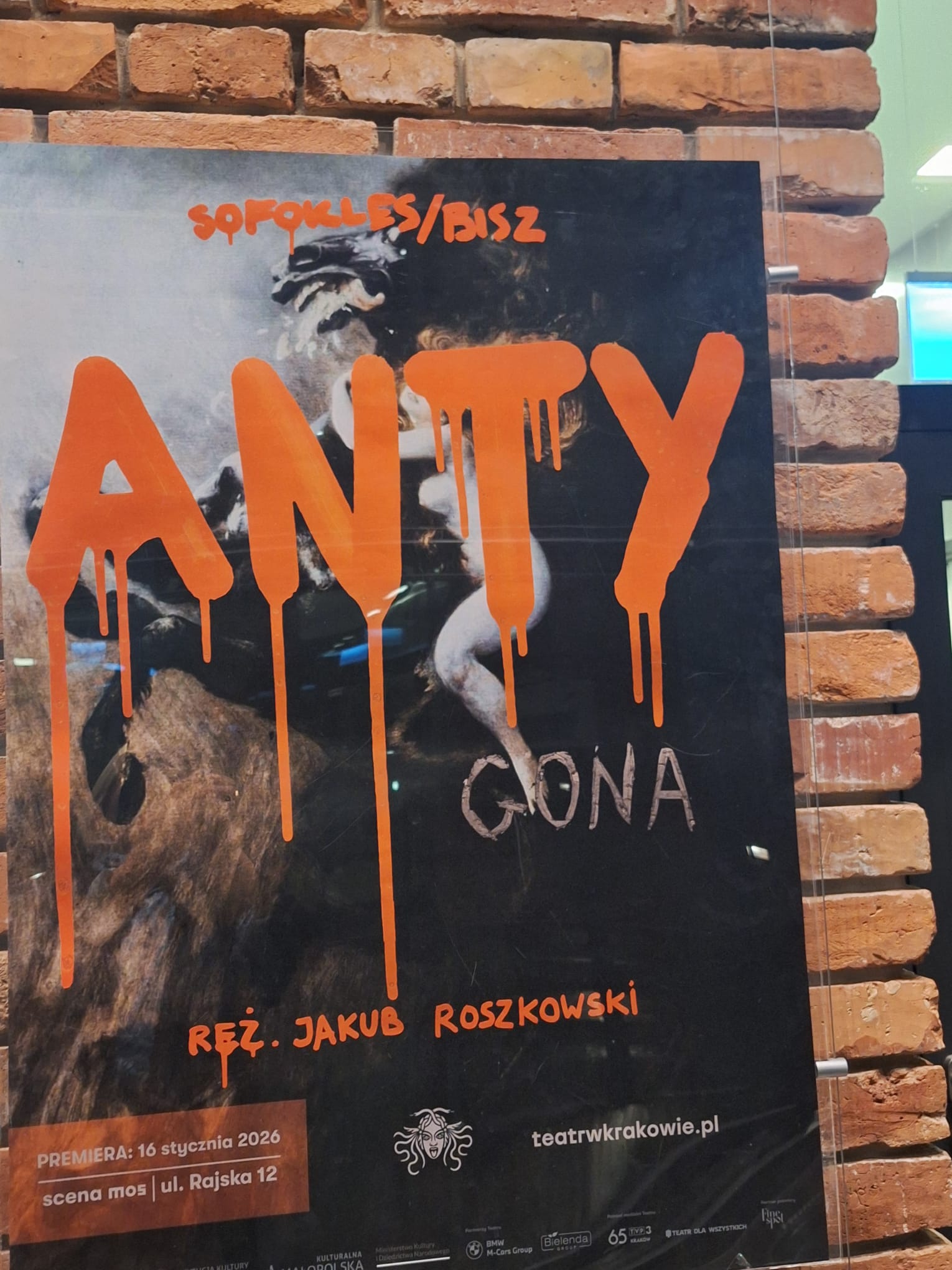 Wycieczka klasy 4a do teatru w Krakowie