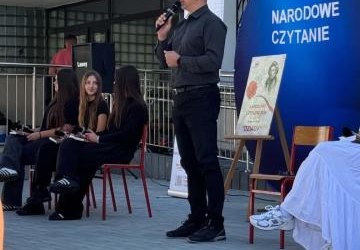 Narodowe Czytanie „Dziadów” Adama Mickiewicza w naszej szkole