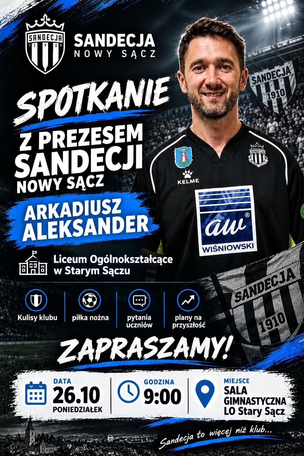Spotkanie z Prezesem Sandecji
