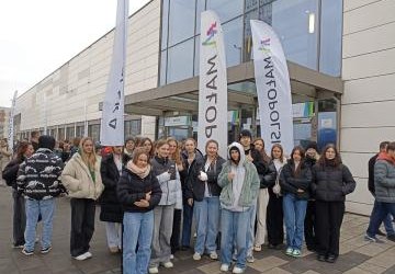 Klasa 3A na Festiwalu Uczelni - Małopolska Przyszłości