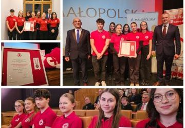 Nasze liceum z Odznaką Honorową Polskiego Czerwonego Krzyża