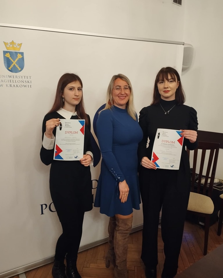 Kolejny sukces uczennicy naszego liceum