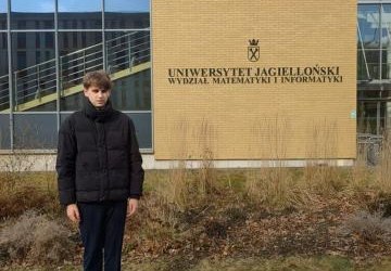 Finalista VIII edycji Jagiellońskiego Turnieju Matematycznego